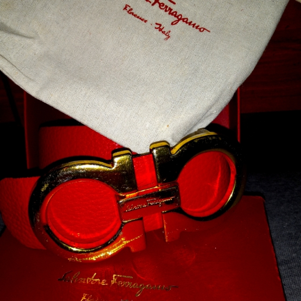 Salvatore Ferragamo belt 95cm